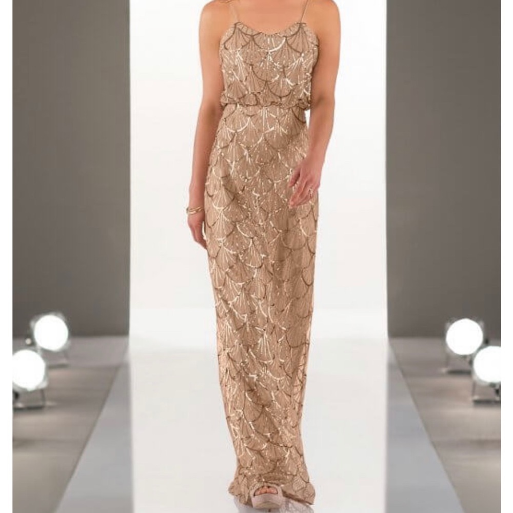 Sorella Vita Gold Sequin Dress